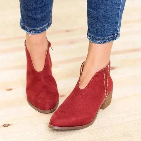 "Bottines femme franges léopard cuir nubuck, talon carré, élégance audacieuse et confort quotidien"