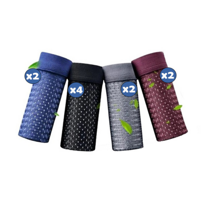 "Boxer en bambou pour hommes, doux, respirant et durable, idéal pour un confort et un soutien optimaux au quotidien."