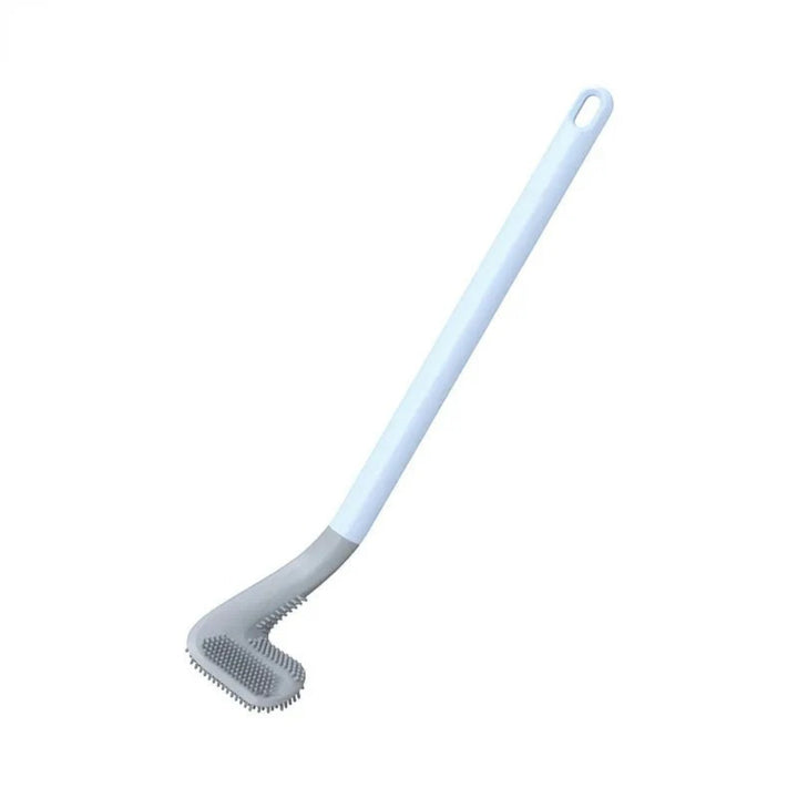 "Brosse de toilette ergonomique en L, design moderne pour un nettoyage efficace, matériaux durables et faciles d'entretien."