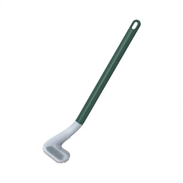 "Brosse de toilette ergonomique en L, design moderne pour un nettoyage efficace, matériaux durables et faciles d'entretien."