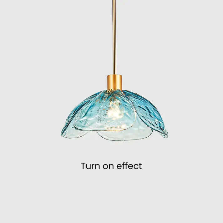 Lampe De Chevet Pendante Créative À Pétales De Fleurs