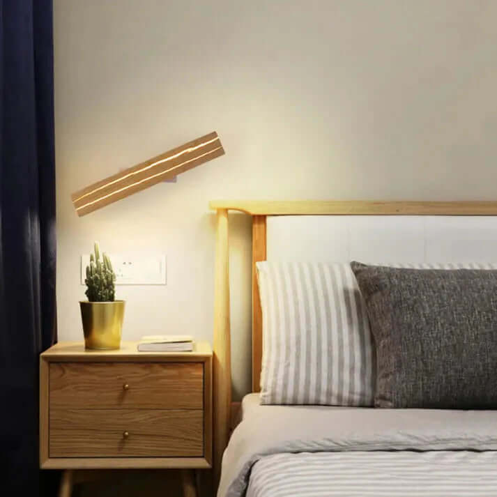 Luminaire Mural Moderne À Larmes En Bois Home Decor Wall Light