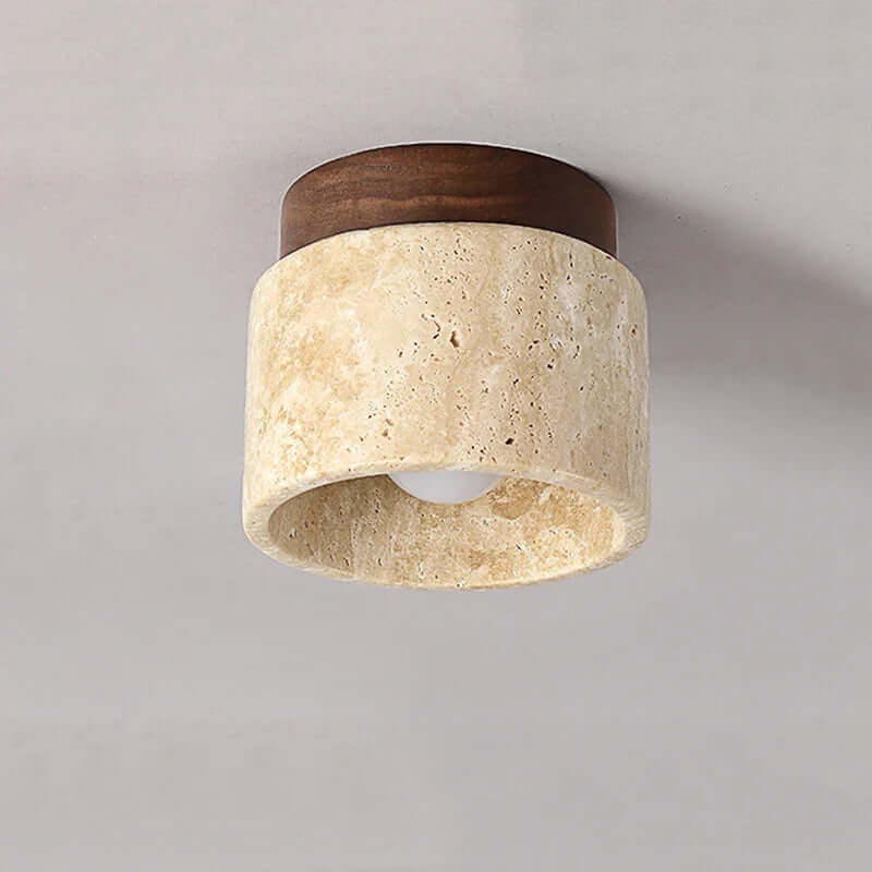 Plafonnier Crème Minimaliste Japonais - Éclairage d'ambiance