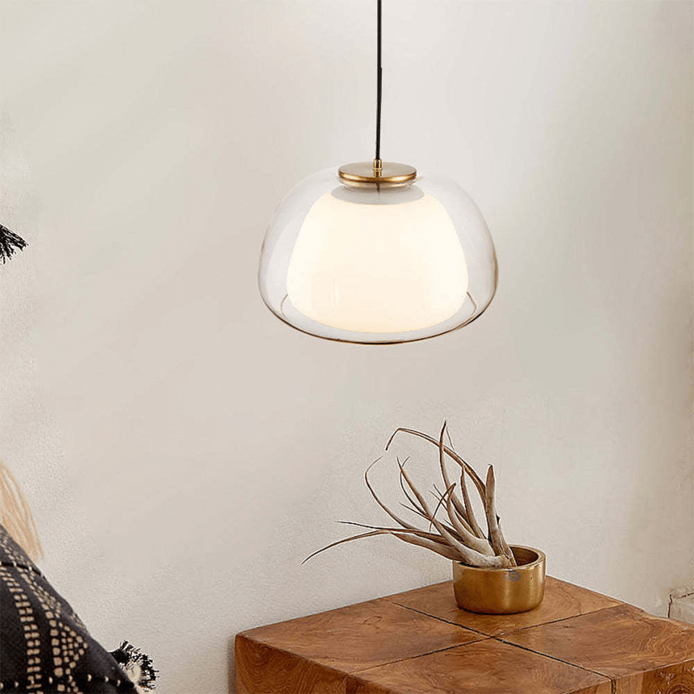 Suspension Lumineuse Verre - Éclairage Moderne Intérieur