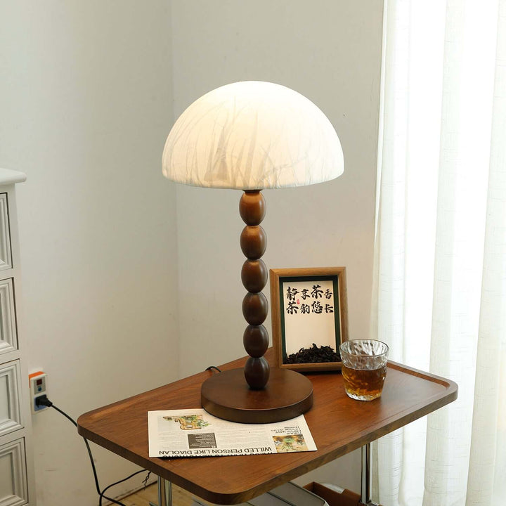 Lampe de table design abat-jour papier - Éclairage d'ambiance