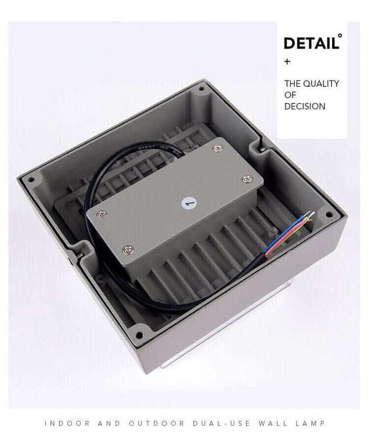 Applique Murale Extérieure - Éclairage LED Moderne