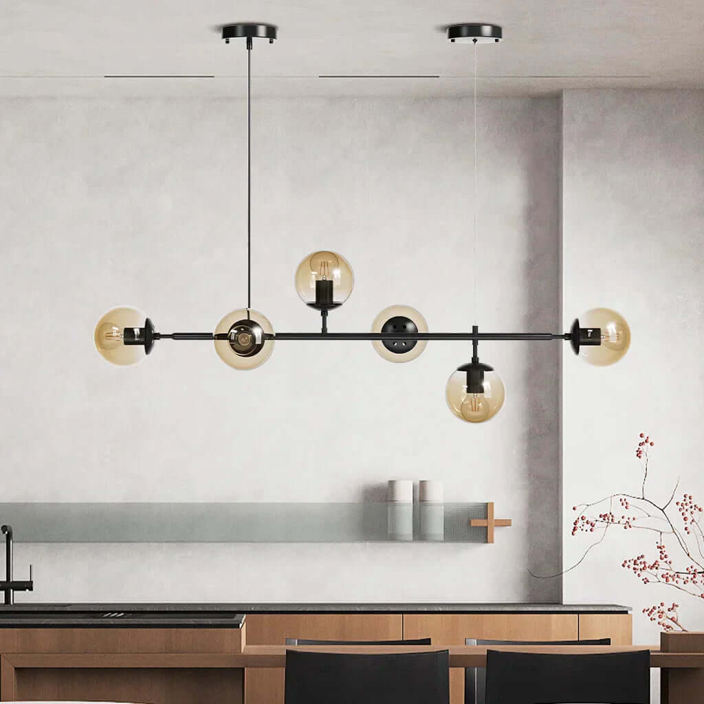 Suspension Orbe En Verre Anzo
