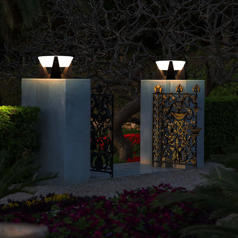 Lampe Solaire Extérieure Design - Éclairage LED Haute Efficacité