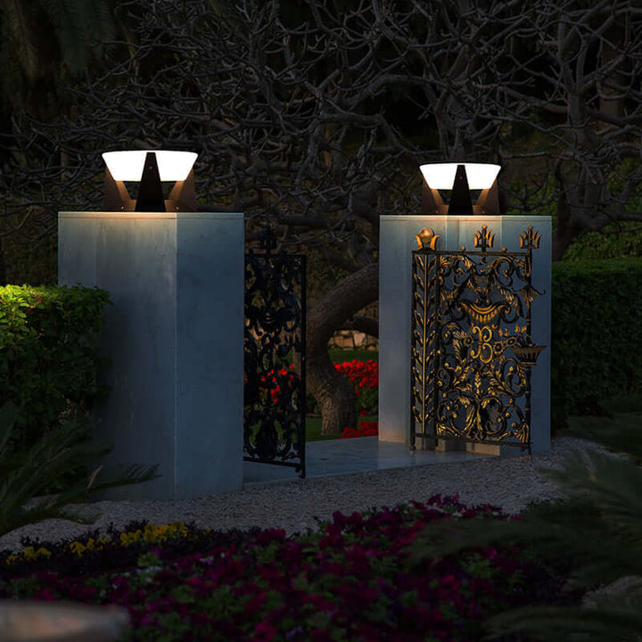 Lampe Solaire Extérieure Design - Éclairage LED Haute Efficacité