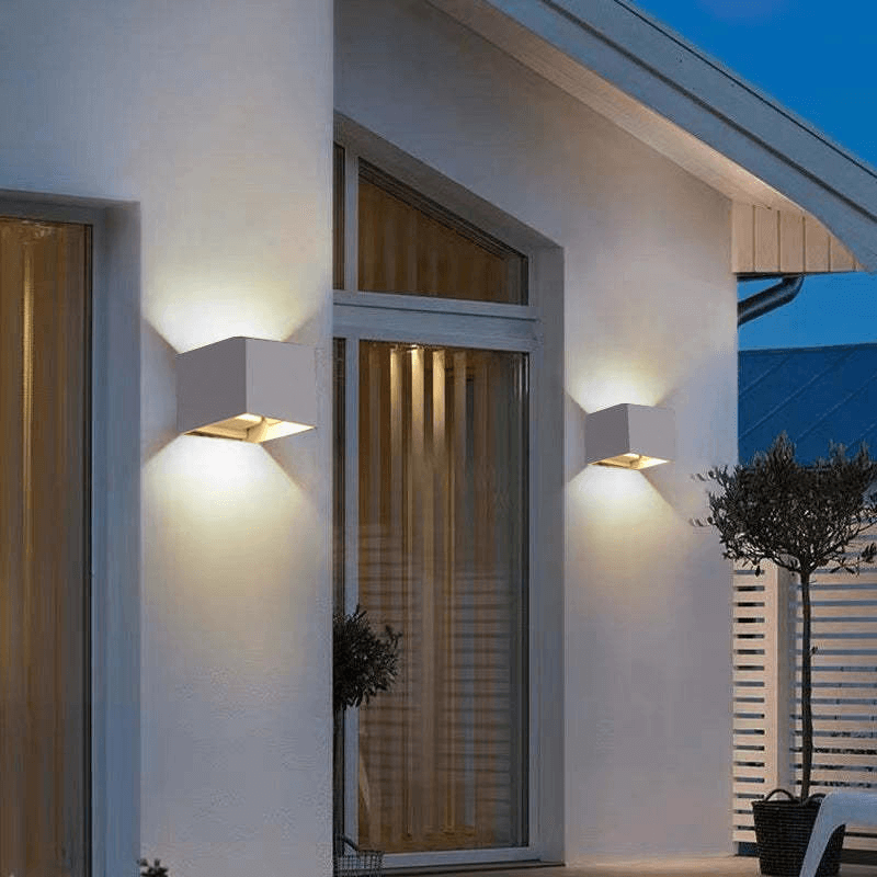Applique Murale LED Extérieure Intérieure - Éclairage Moderne Étanche