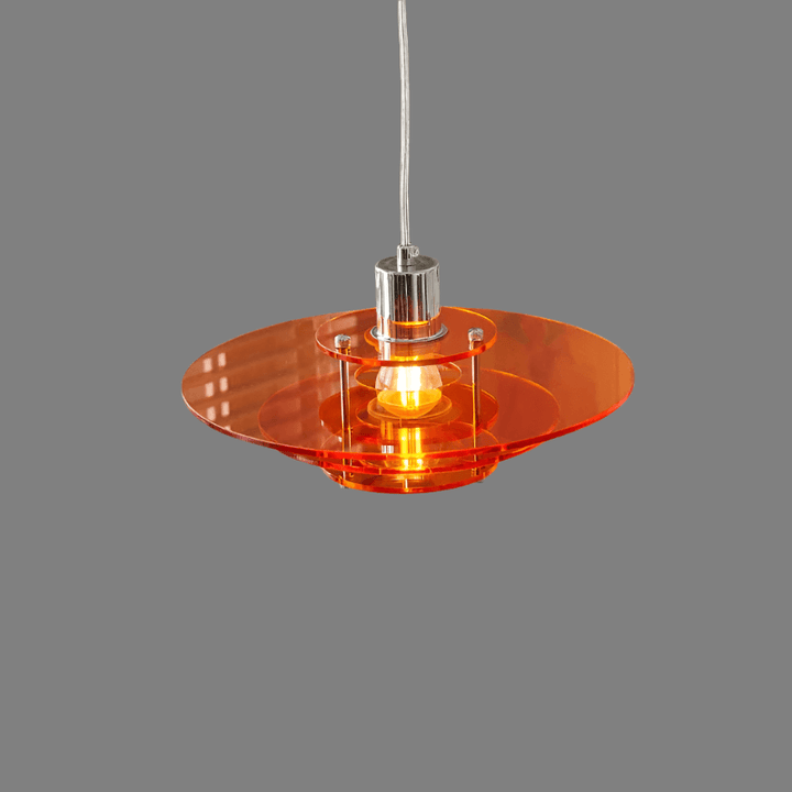 Suspension Design OVNI - Luminaire Acrylique Vintage