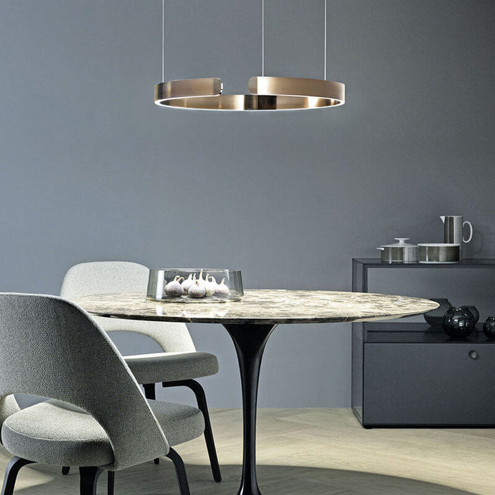 Suspension LED Ronde Moderne - Éclairage Intérieur Design