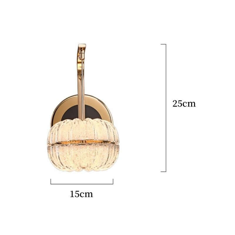 Lampe Murale De Luxe Style Citrouille