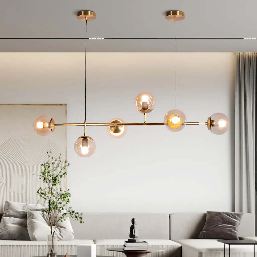 Suspension Orbe En Verre Anzo