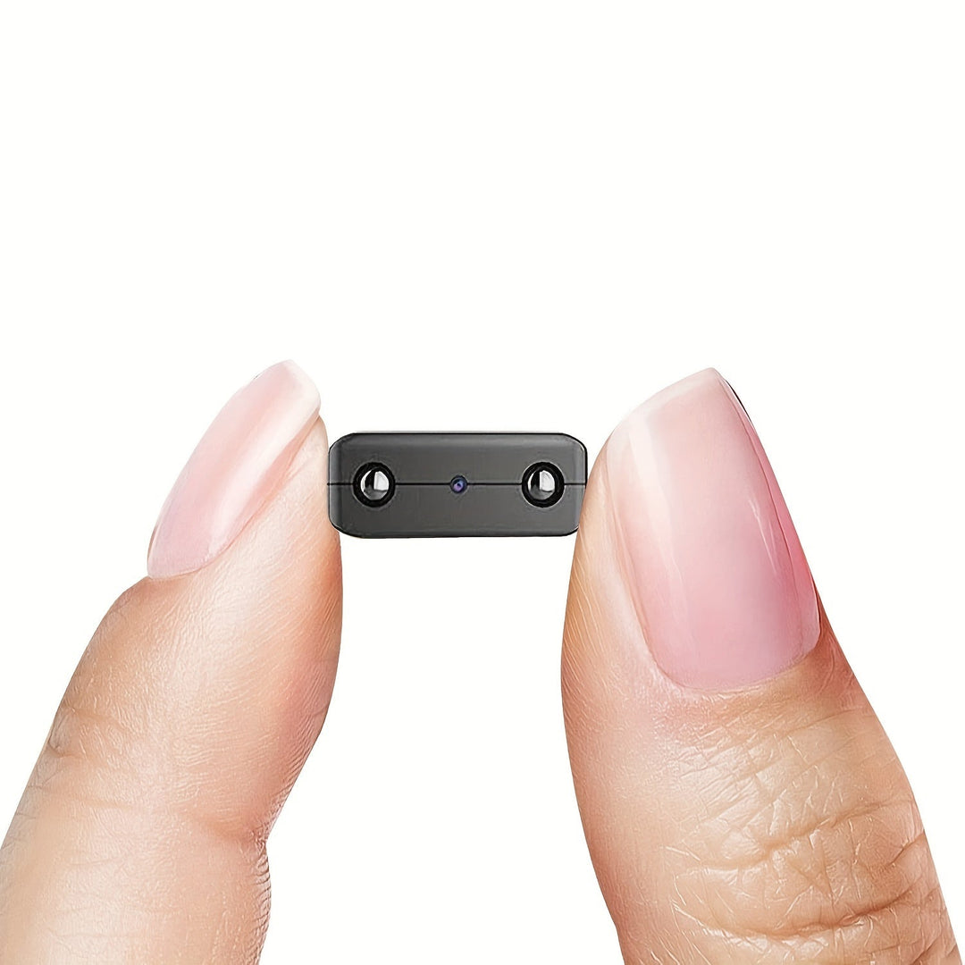 "Caméra de sécurité sans fil MiniGuard, Full HD, discrète, vision nocturne, détection de mouvement, protection domicile."