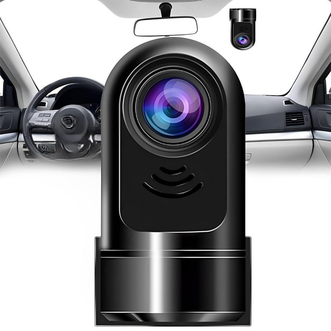 Caméra de surveillance pour voiture, intelligente, écran LCD, GPS intégré, aide ADAS, enregistrement HD, suivis précis.