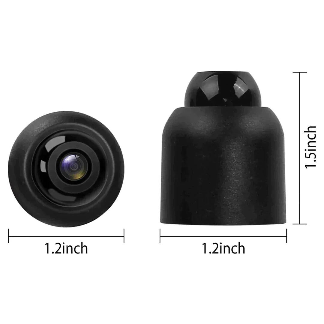 "Caméra de surveillance WiFi HD, design élégant, vision nocturne avancée, détection mouvement, montage facile."