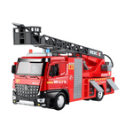 Camion de pompier avec échelle