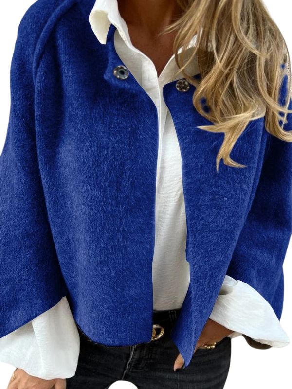 "Cardigan cachemire femme ample élégant Pauline, ouverture frontale, cachemire doux, style décontracté et sophistiqué"