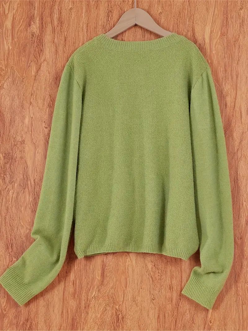 "Cardigan pour femmes, oversize, couleurs vives, poignets côtelés, tissu doux, idéal printemps automne, poches pratiques"