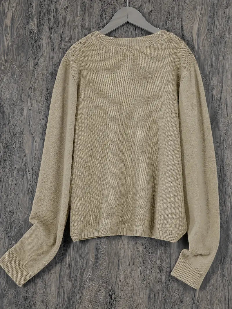 "Cardigan pour femmes, oversize, couleurs vives, poignets côtelés, tissu doux, idéal printemps automne, poches pratiques"