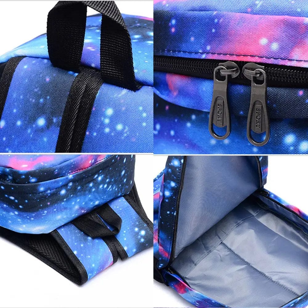 "Cartable Pokémon bleu étanche et coloré pour enfants avec personnages ludiques, idéal pour la rentrée scolaire."