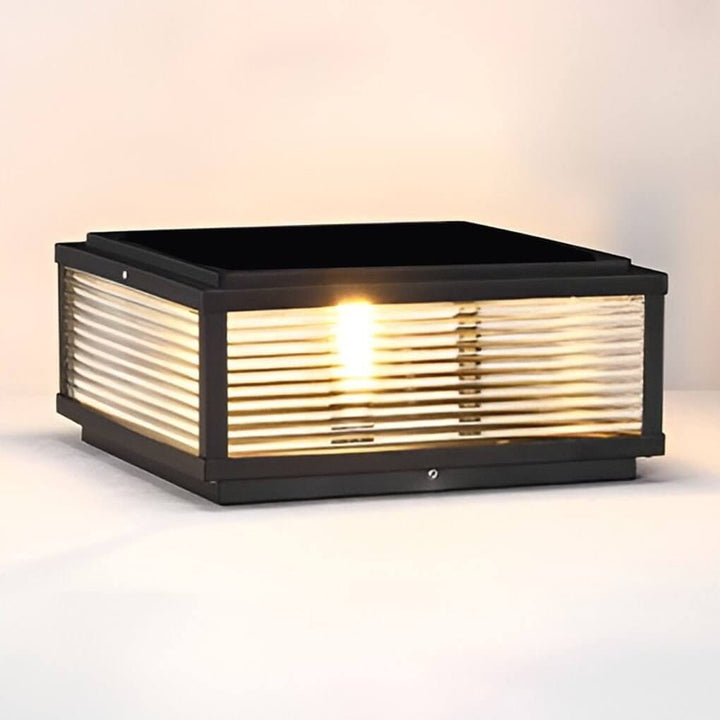 Lampe Extérieure Poteau Carrée - Éclairage LED Moderne