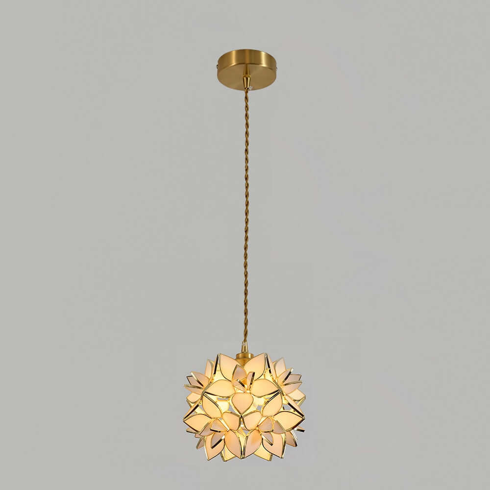 Suspension Lumineuse Coquillage - Déco Intérieure Chic