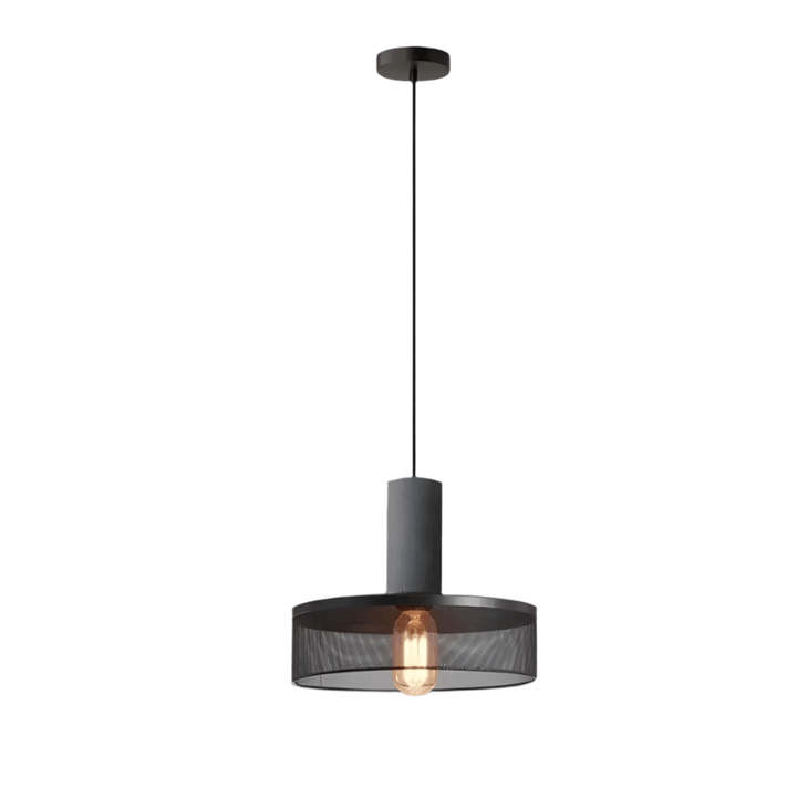 Lampe Pendante Industrielle Loft - Éclairage Design en Béton et Fer