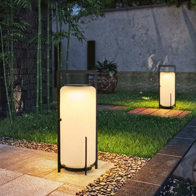 Lampe Solaire Extérieure - Éclairage Terrasse Moderne
