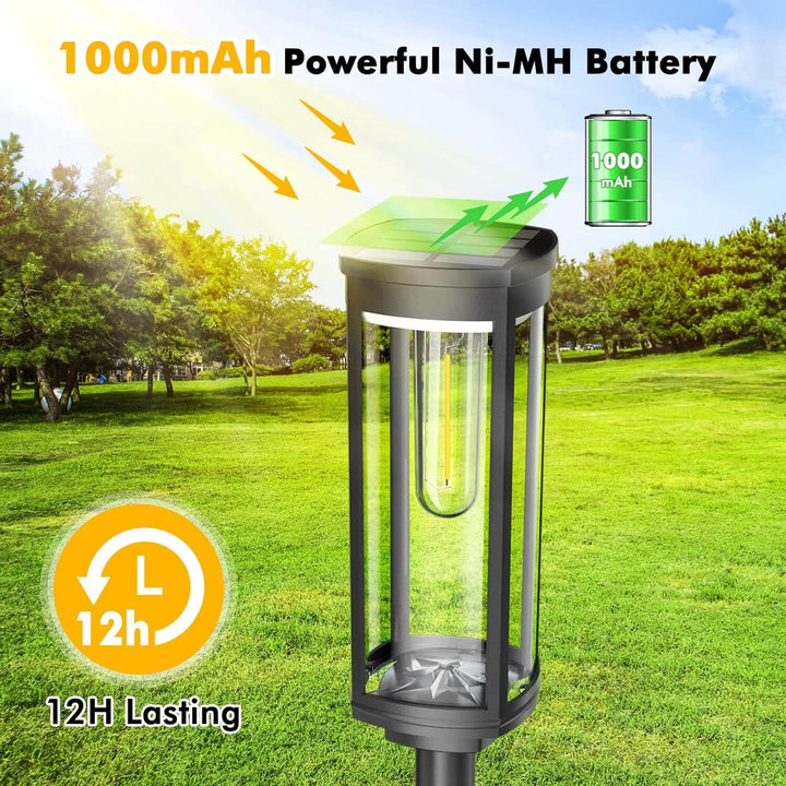 Lanternes Solaires Extérieures - Éclairage LED Durable