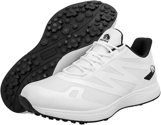 Chaussures de golf ultra légères et imperméables avec crampons robustes, style moderne et plusieurs options de couleurs.