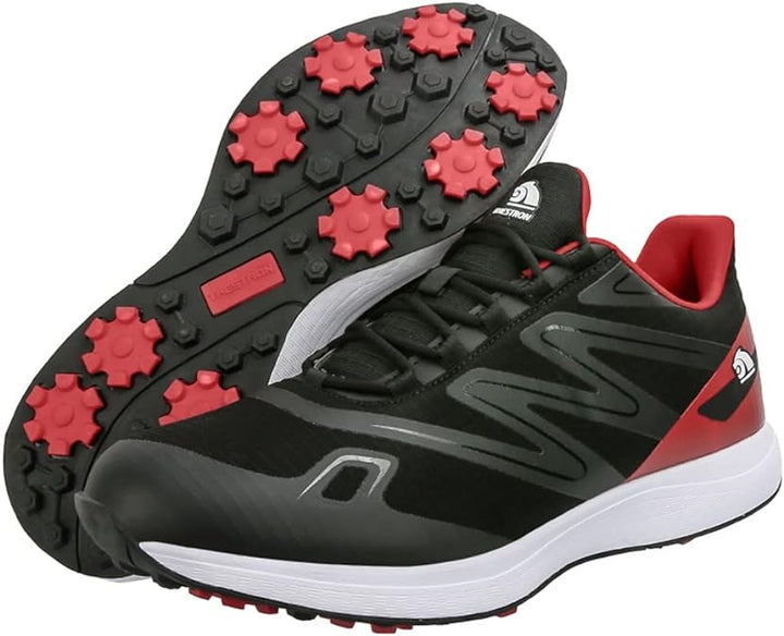 Chaussures de golf ultra légères et imperméables avec crampons robustes, style moderne et plusieurs options de couleurs.