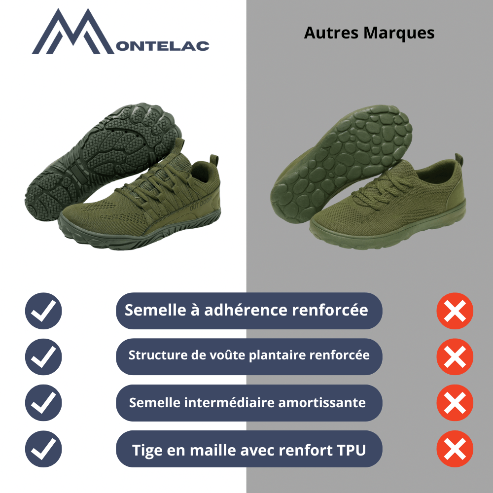 "Chaussures de marche confortables larges pour hommes avec semelle antidérapante et tige respirante, design épuré."