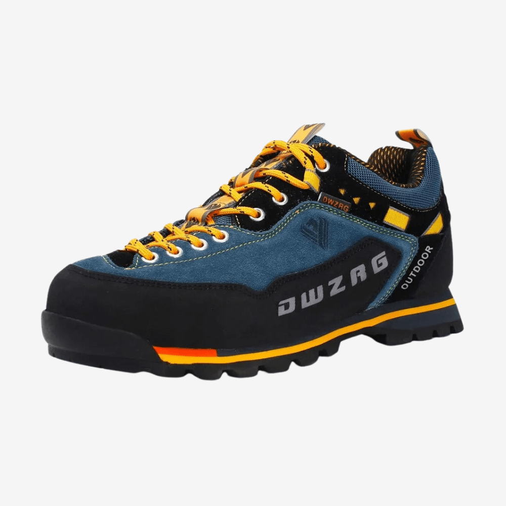 "Chaussures de randonnée imperméables pour homme, basses, soutien anatomique, tige durable, semelle en caoutchouc."
