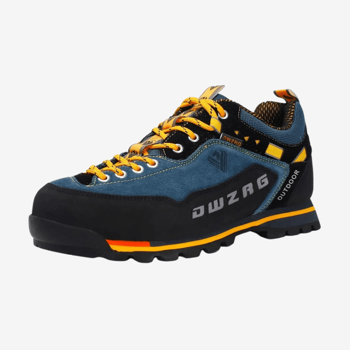 "Chaussures de randonnée imperméables pour homme, basses, soutien anatomique, tige durable, semelle en caoutchouc."