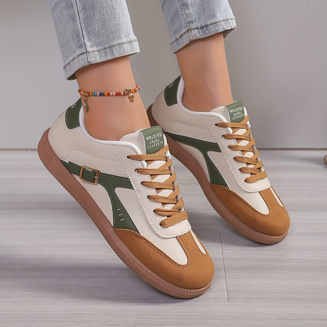 Chaussures de randonnée légères, imperméables, vertes, pour femmes, avec confort orthopédique et adhérence optimale.