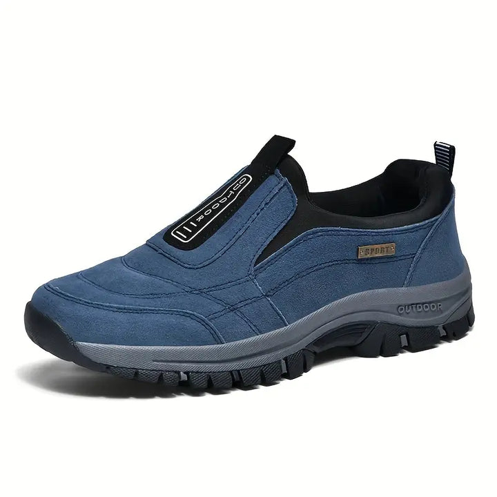 "Chaussures orthopédiques homme kaki élégantes avec soutien plantaire pour confort et style quotidiens."