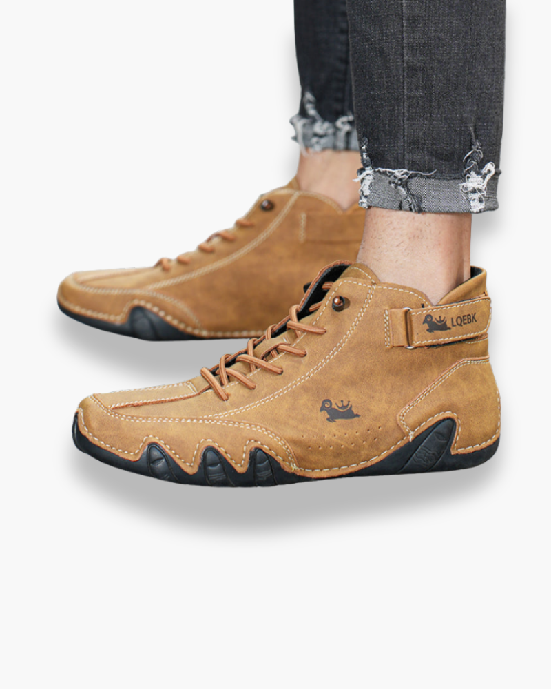 "Chaussures pieds nus homme, imperméables, semelle antidérapante pour confort naturel sur terrains variés."