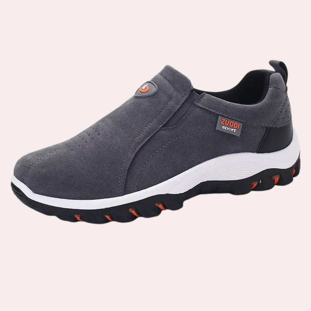 "Chaussures Slip-On homme khaki élégantes, confortables, avec semelles antidérapantes et design moderne pour un style polyval