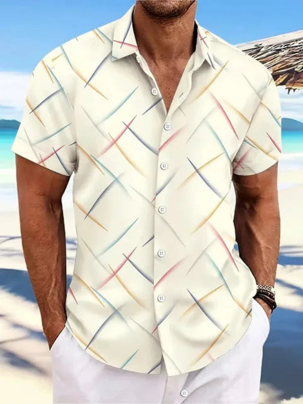 Chemise en lin noire élégante pour homme, design classique, parfaite pour tenues décontractées ou professionnelles.