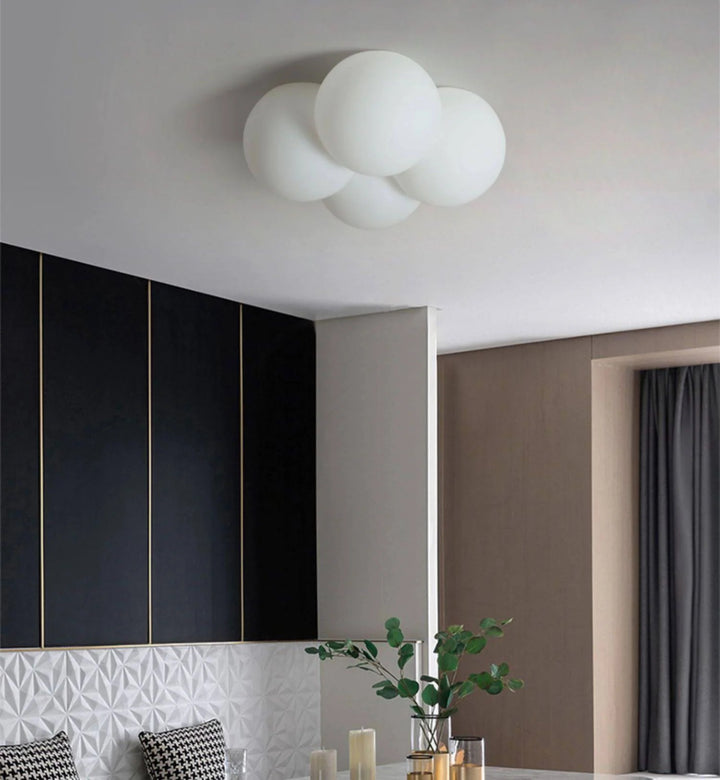 Plafonnier Nuage Design Moderne - Éclairage LED Intégré