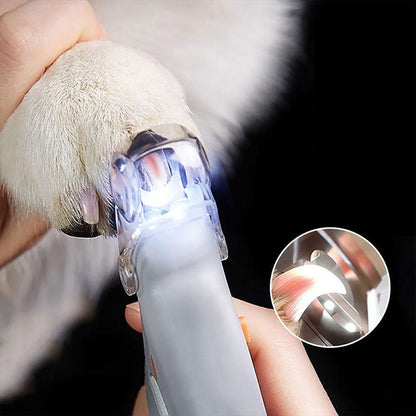 Coupe-ongles pour chiens ergonomique, capteurs rapides, lame en métal, sécurité incluse, soin ongles précis et sans douleur.