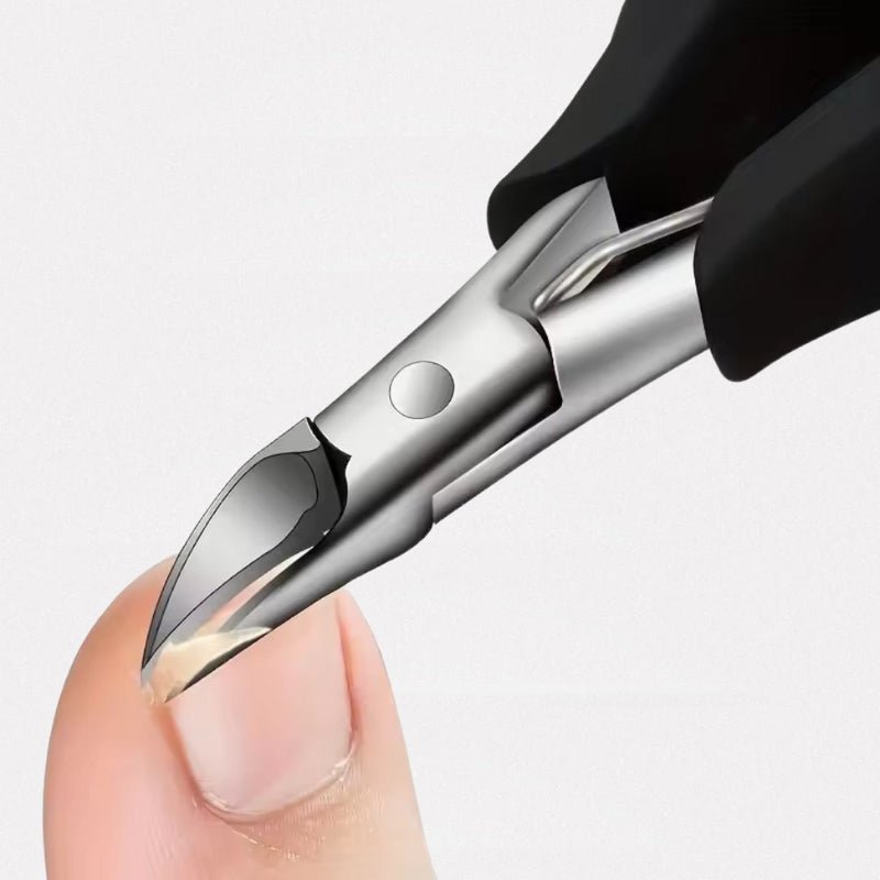 "Coupe-ongles précis pour ongle incarné, tête fine et courbée, design ergonomique, matériau durable, accessoire de soins"