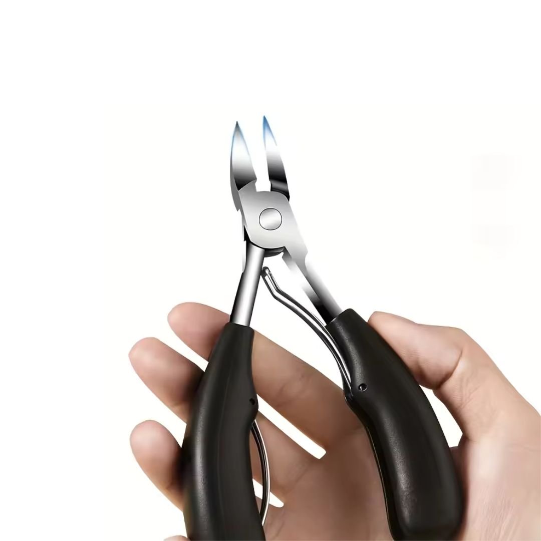 "Coupe-ongles précis pour ongle incarné, tête fine et courbée, design ergonomique, matériau durable, accessoire de soins"
