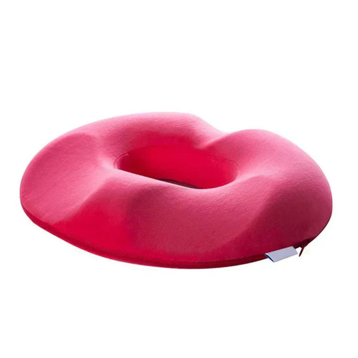 "Coussin ergonomique de soutien pour coccyx, en mousse mémoire, forme profilée, housse respirante et amovible, plusieurs coul