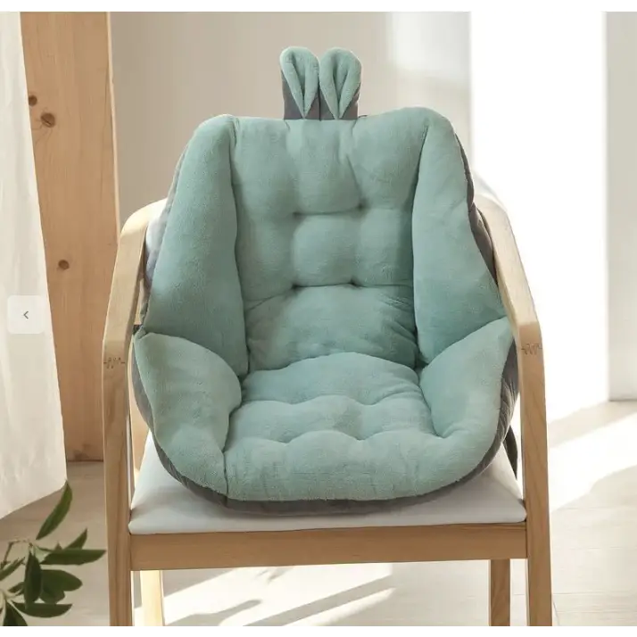 "Coussin ergonomique gris 40x40 cm, design moderne, soutien confort siège, polyester qualité, déco maison élégante"