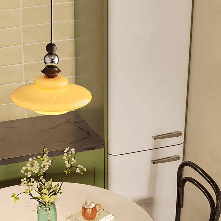 Luminaire Pendentif Salle à Manger Style Médiéval Beige