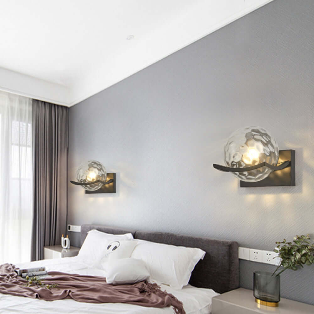 Applique Led Moderne En Verre