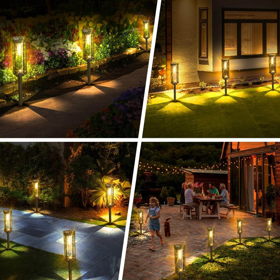 Lanternes Solaires Extérieures - Éclairage LED Durable